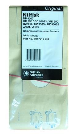 Nilfisk VP 930 - 10 Pak støvsugerposer - Original