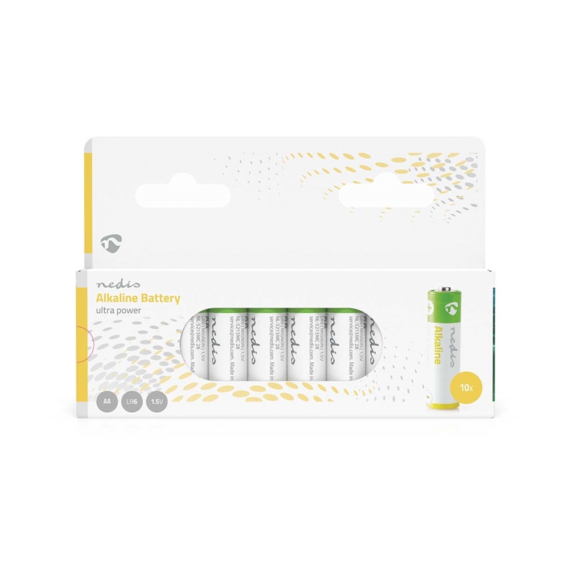 10 - Pak Batteri AA - Alkaline 