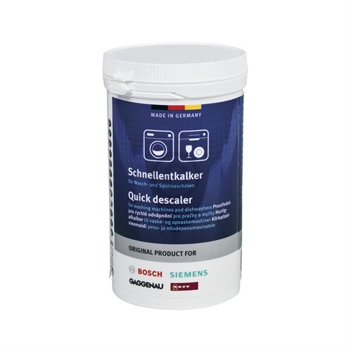 Afkalkningspulver til Siemens / Bosch vaske- og opvaskemaskiner 250 gram 