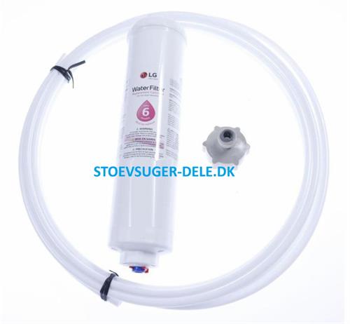LG GSL360ICEZ VANDFILTER + TILLØBSSLANGE køleskab