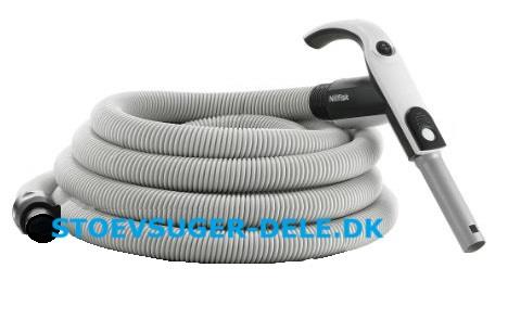 Nilfisk Frithiof Fondo støvsugerslange tænd/sluk 9 meter til centralstøvsuger