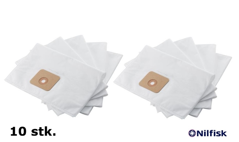 Nilfisk VP 300 10 stk. støvsugerposer fleece Original 